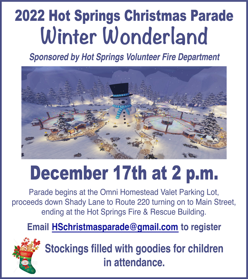 Register For The Hot Springs Christmas Parade!